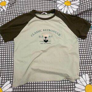 Pre - owned Color - Block Graphic Tee